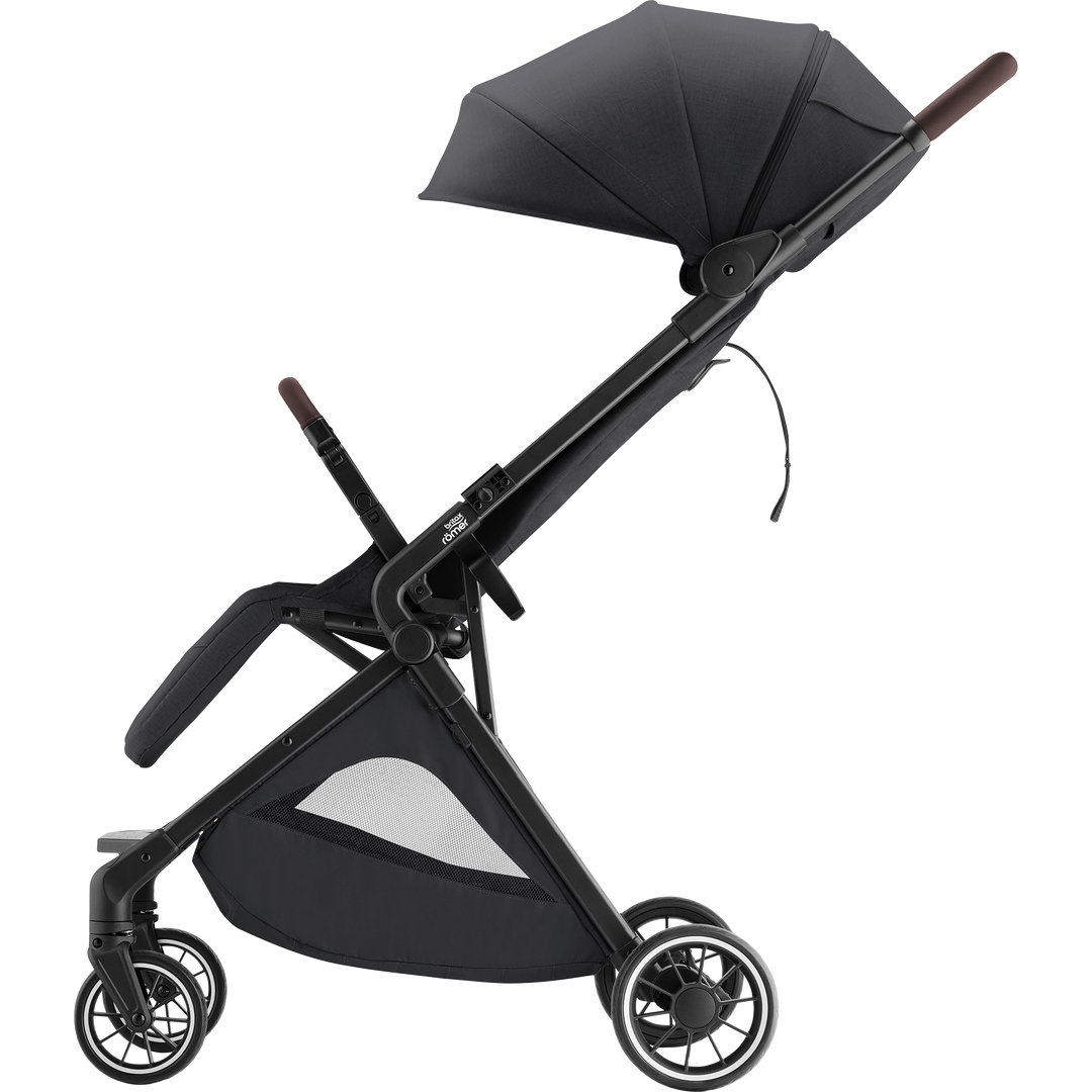 Britax Römer TIRA Carbon Black side view