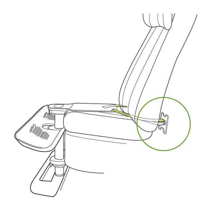 KneeGuardKids 4 Car Seat Footrest